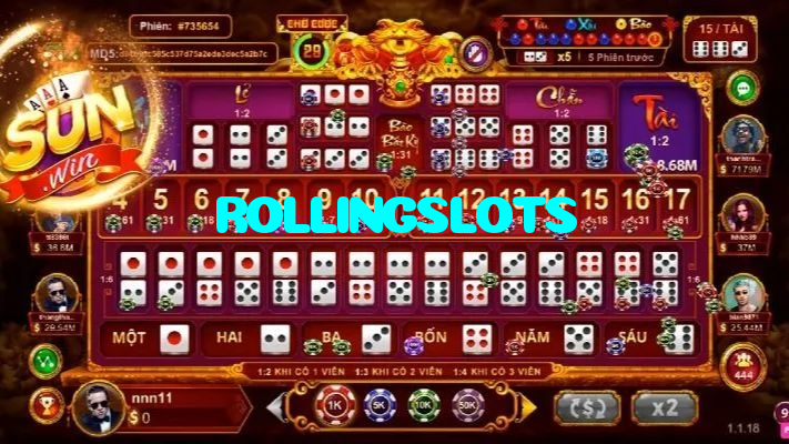 available types of ROLLINGSLOTS bet including pre-match live express and system bets